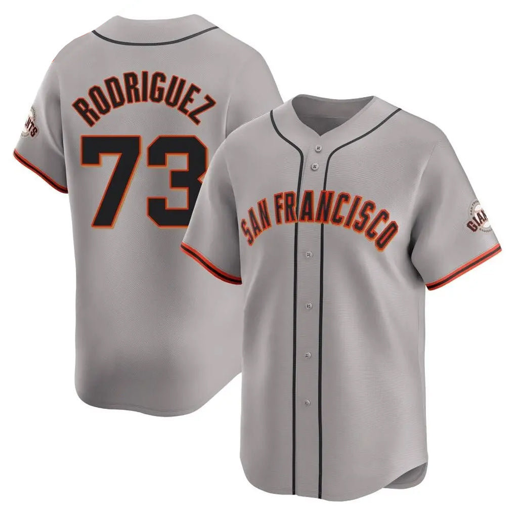 SF.Giants #73 Randy Rodriguez Player Gray Home Limited Stitched Jerseys