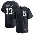 D.Tigers #13 Dillon Dingler Player Navy Home Limited Game Gdoa Stitched Jerseys