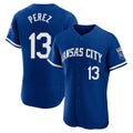 KC.Royals #13 Salvador Perez Player Royal City Connect Limited Elite Home Game Gdoa Stitched Jerseys