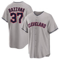 C.Guardians #37 Travis Bazzana Player Gray Game Home Gdoa Stitched Jerseys