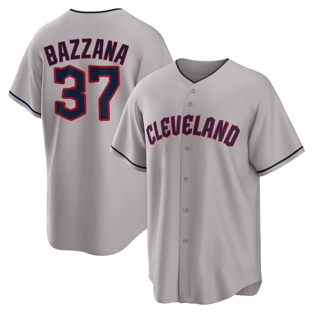 C.Guardians #37 Travis Bazzana Player Gray Game Home Gdoa Stitched Jerseys