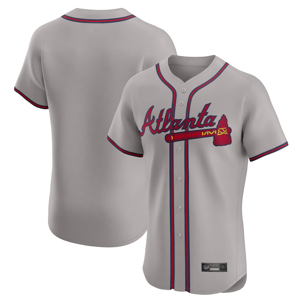 A.Braves ## Braves Blank Player Gray Limited Elite Home Game Gdoa Stitched Jerseys
