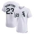 C.White Sox #23 Andrew Benintendi Player White Stripe Limited Elite Home Gdoa Stitched Jerseys