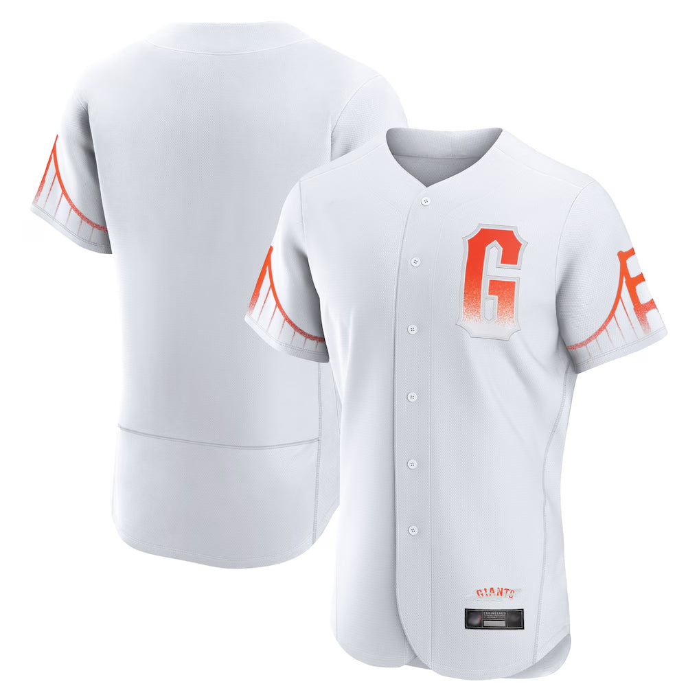 SF.Giants ## Giants Blank Player White City Connect Home Limited Elite Stitched Jerseys