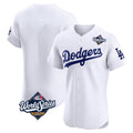 LA.Dodgers ## Dodgers Blank Player White Limited Elite Home World Series Gdoa Stitched Jerseys