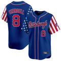 P.Pirates #8 Willie Stargell Player Royal 2025 Independence Day Vapor Premier Limited Stitched Jerseys
