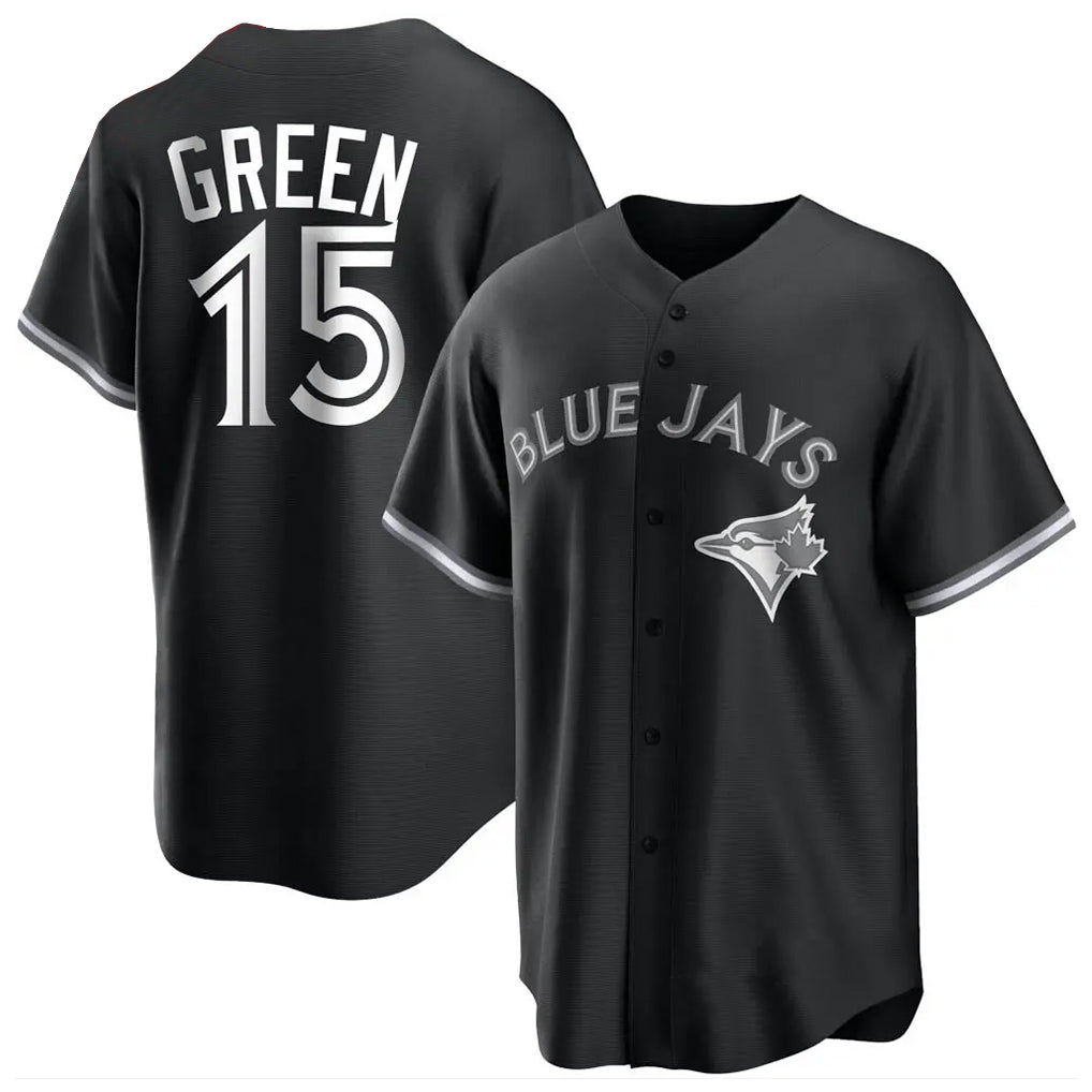 T.Blue Jays #15 Chad Green Player Black City Connect Limited Stitched Jerseys