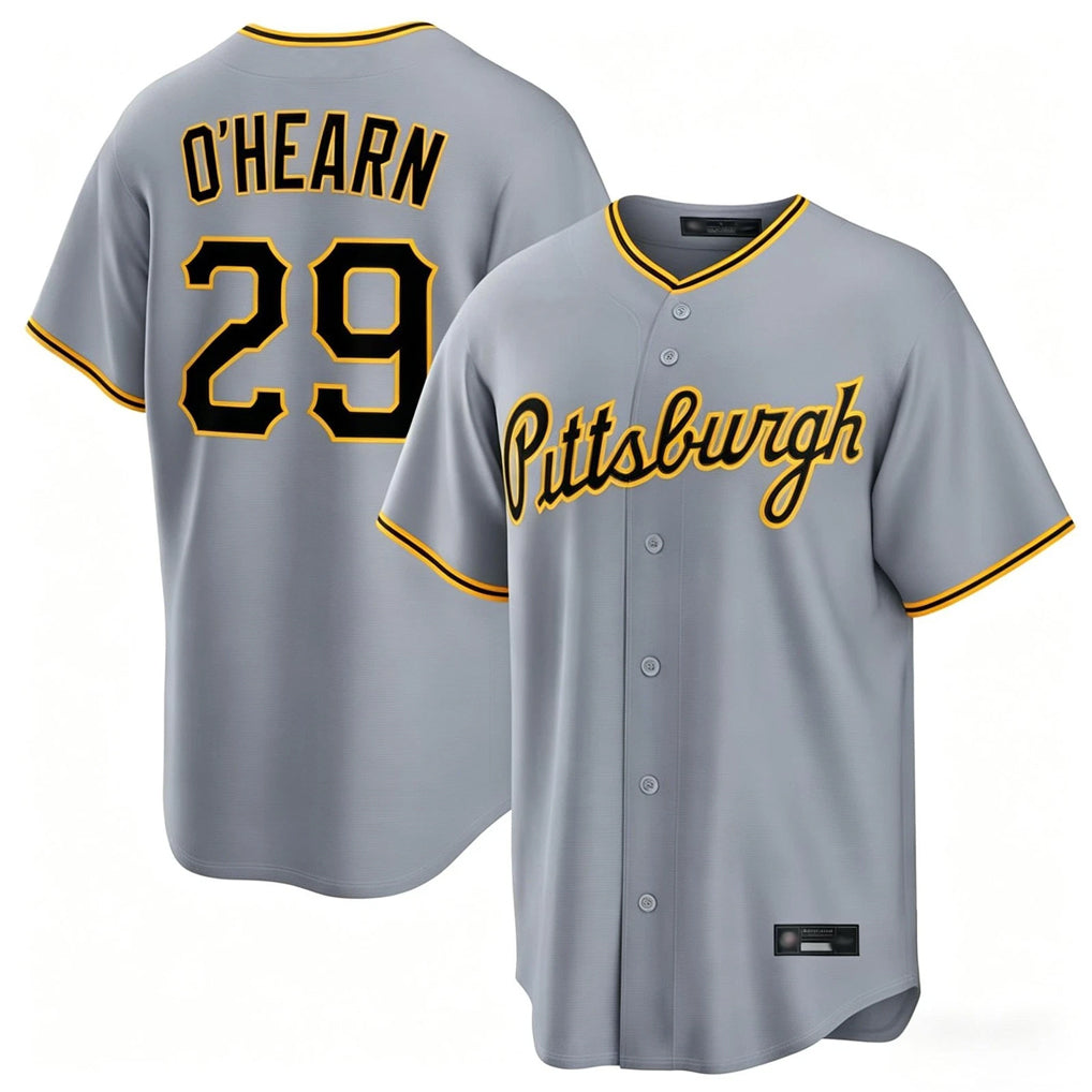 P.Pirates #29 Ryan O¡¯Hearn Player Gray Road Home Limited Game Stitched Jerseys