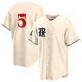 T.Rangers #5 Corey Seager Player Cream City Connect Replica Gdoa Stitched Jerseys