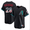 A.Diamondbacks #28 Nolan Arenado Player Black USA 250 Fourth of July Home Game Gdoa250Ys Stitched Jerseys