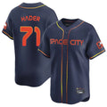 H.Astros #71 Josh Hader Player Navy City Connect Limited Home Gdoa Stitched Jerseys