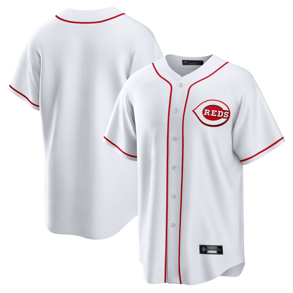 C.Reds ## Red Blank Player White Game Home Gdoa Stitched Jerseys
