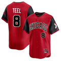 C.White Sox #8 Kyle Teel Player Red City Connect Limited Home Gdoa Stitched Jerseys