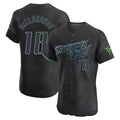 T.Bay Rays #18 Shane McClanahan Player Black City Connect Home Limited Elite Stitched Jerseys