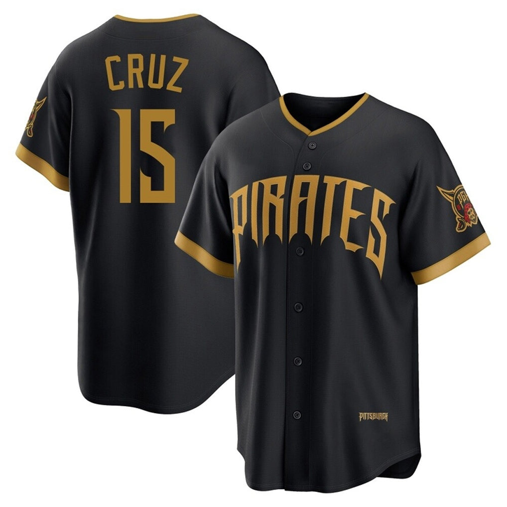 P.Pirates #15 Oneil Cruz Player Black 2026 City Connect Home Game Stitched Jerseys