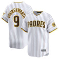 S.Diego Padres #9 Jake Cronenworth Player White Home Limited Gdoa Stitched Jerseys