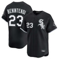 C.White Sox #23 Andrew Benintendi Player Black Limited Home Gdoa Stitched Jerseys