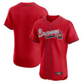 A.Braves ## Braves Blank Player Red Limited Elite Home Game Gdoa Stitched Jerseys