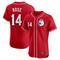 C.Reds #14 Pete Rose Player Red Limited Elite Home Game Gdoa Stitched Jerseys