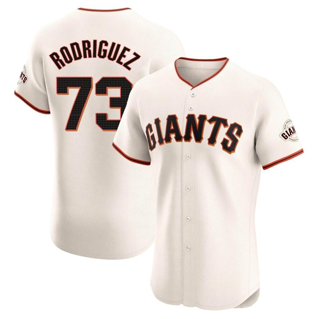 SF.Giants #73 Randy Rodriguez Player Cream Home Limited Elite Stitched Jerseys