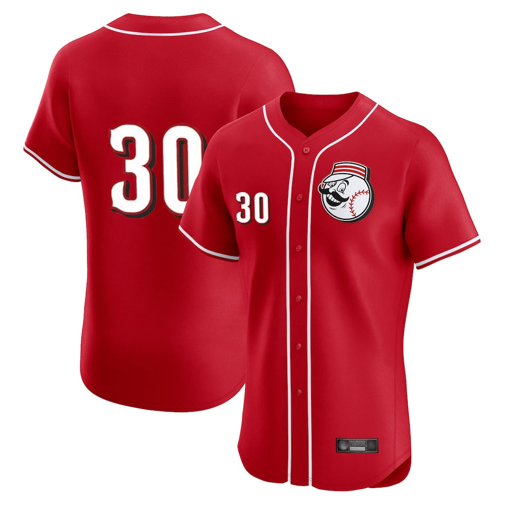 C.Reds #30 Ken Griffey Player Red Limited Elite Home Game Gdoa Stitched Jerseys