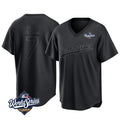 LA.Dodgers #7 Blake Snell Player Black Pitch Fashion World Series T-shirt Gdoa Stitched Jerseys