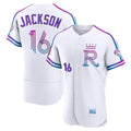 KC.Royals #16 Bo Jackson Player White 2026 City Connect Limited Elite Home Gdoa Stitched Jerseys