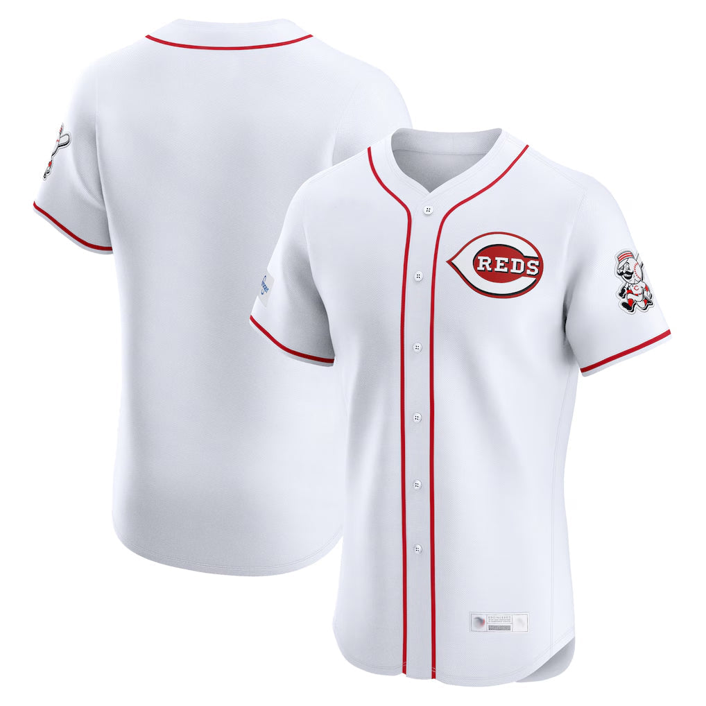 C.Reds ## Red Blank Player White Limited Elite Home Gdoa Stitched Jerseys