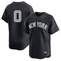 NY.Yankees #0 Marcus Stroman Player Navy Limited Gdoa Stitched Jerseys