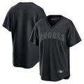 LA.Angels ## Angels Blank Player Black Pitch Fashion T-shirt Gdoa Stitched Jerseys