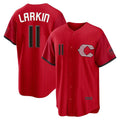 C.Reds #11 Barry Larkin Player Red 2026 City Connect Home Game Gdoa Stitched Jerseys