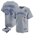 T.Blue Jays #39 Trey Yesavage Player Gray 2025 American League Limited All Gdoa Stitched Jerseys