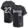 C.White Sox #23 Andrew Benintendi Player Black City Connect Limited Home Gdoa Stitched Jerseys