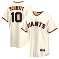 SF.Giants #10 Casey Schmitt Player Cream Home Game Stitched Jerseys