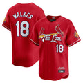 St. Louis Cardinals #18 Jordan Walker Player Red City Connect Limited Stitched Jerseys
