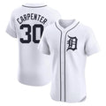 D.Tigers #30 Kerry Carpenter Player White Limited Elite Home Gdoa Stitched Jerseys