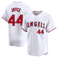 LA.Angels #44 Ben Joyce Player White Limited Home Gdoa Stitched Jerseys