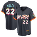 S.Diego Padres #22 Mason Miller Player Obsidian 2026 City Connect Home Limited T-shirt Gdoa Stitched Jerseys