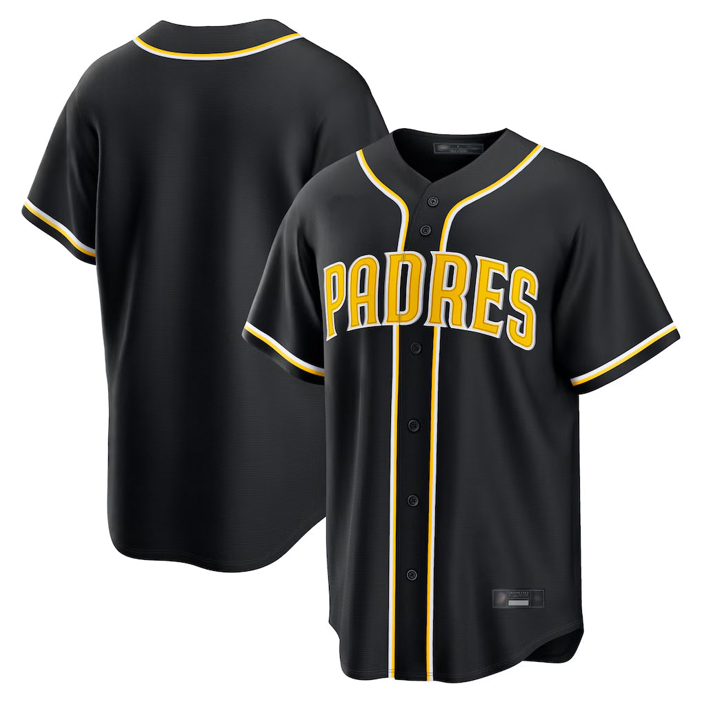 S.Diego Padres ## Diego Padres Blank Player Black 2026 Fashion Home Stitched Jerseys