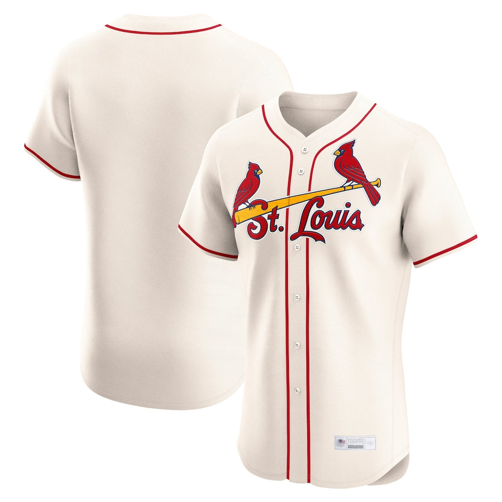 St. Louis Cardinals ## Cardinals Blank Player Cream Home Limited Elite Gdoa Stitched Jerseys