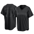 C.Reds #37 Tyler Stephenson Player Black T-shirt Game Home Gdoa Stitched Jerseys