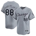 C.White Sox #88 Luis Robert Jr Player Gray Road Limited Home Gdoa Stitched Jerseys