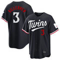 M.Twins #3 Harmon Killebrew Player Navy Home Game Gdoa Stitched Jerseys