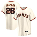 SF.Giants #26 Matt Chapman Player Cream Home Game Gdoa Stitched Jerseys