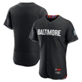 B.Orioles ## Orioles Blank Player Black City Connect Limited Elite Home Gdoa Stitched Jerseys