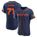 H.Astros #71 Josh Hader Player Navy City Connect Limited Elite Home Gdoa Stitched Jerseys