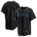 M.Marlins ## Marlins Blank Player Black  Home Game Gdoa Stitched Jerseys