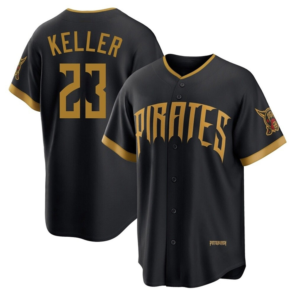 P.Pirates #23 Mitch Keller Player Black 2026 City Connect Home Game Gdoa Stitched Jerseys