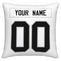 Custom LV.Raiders Pillow Decorative Throw Pillow Case - Print Personalized Football Team Fans Name & Number Birthday Gift Football Pillows