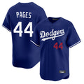 LA.Dodgers #44 Andy Pages Player Royal Limited Home Gdoa Stitched Jerseys